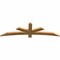 Ekena Millwork Alberta Rough Sawn Timber Gable Bracket, Western Red Cedar, 72"W x 21"H x 2"D x 4"F, 7/12 Pitch GBW072X21X0204ALB00RWR - alternate 2